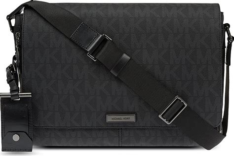 michael kors kleine messenger schwarz|michael kors men's messenger bags.